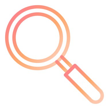 Ara. Web simgesi basit illüstrasyon 