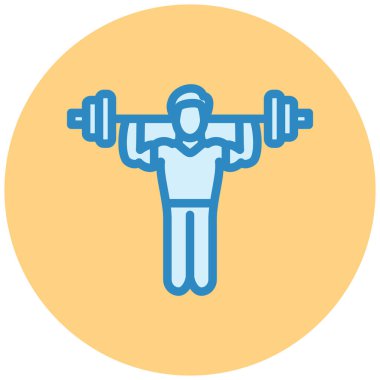 Zindelik. Web simgesi basit illüstrasyon