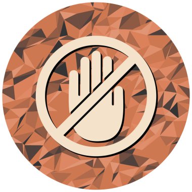 dur işareti resimleme sembolü