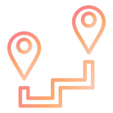 Modern simge vektör resimlemesini yönlendir 