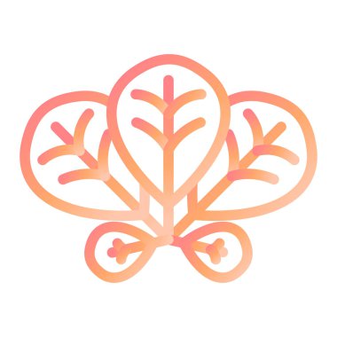 Mache. Web simgesi basit illüstrasyon 