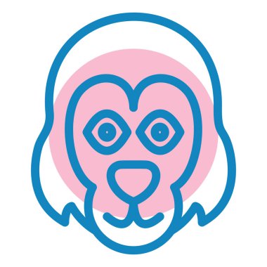 Vektör illüstrasyonu, simge ögesi arkaplanı