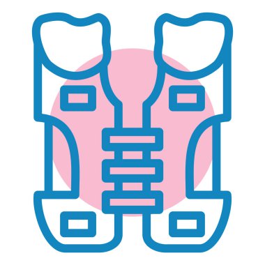 Tıbbi maske. Basit tasarım