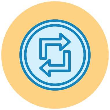 Okların vektör illüstrasyonu modern simge