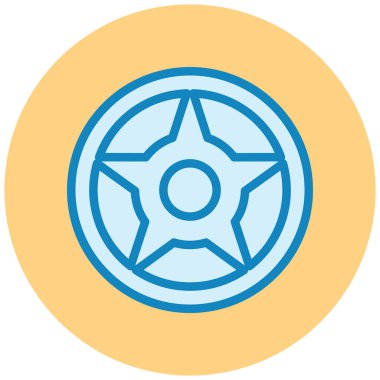 Hedef. Web simgesi basit illüstrasyon