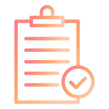 Dosya Doğru modern simge vektör illüstrasyonu 