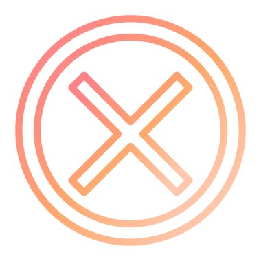 Modern simge vektör illüstrasyonunu durdur 