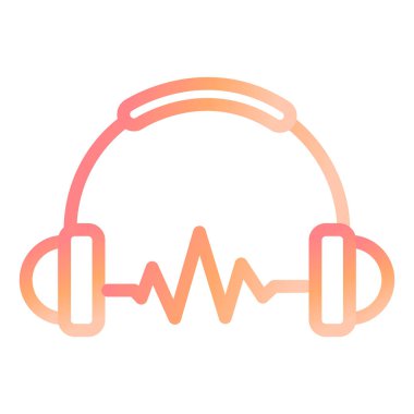 Ses Vuruşları. Web simgesi basit illüstrasyon 