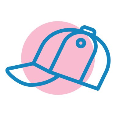 Cap simge vektör çizim