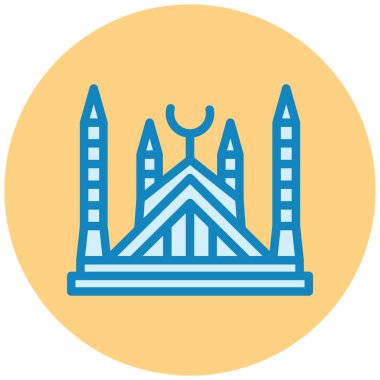 Bina. Web simgesi basit tasarım