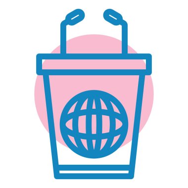 seo modern simgesinin vektör illüstrasyonu