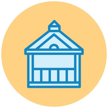 Modern eğitim ikonunun vektör illüstrasyonu