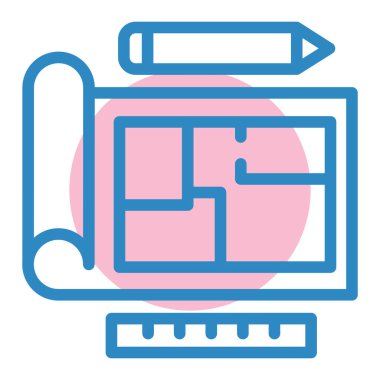 inşaat, bina, vektör illüstrasyonu