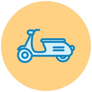 Mobilet. Web simgesi basit illüstrasyon