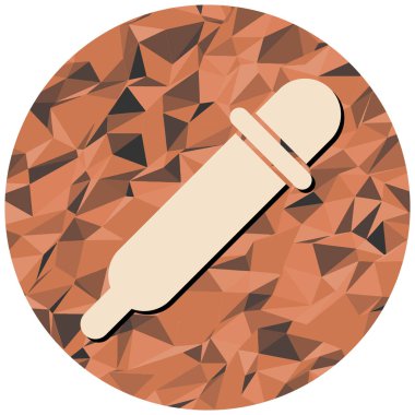 Basit vektör illüstrasyonu, web simgesi 