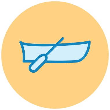 Kano. Web simgesi basit illüstrasyon