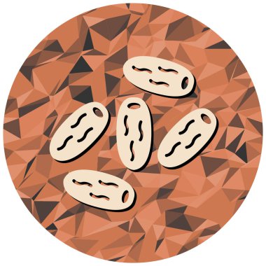 Bir besin setinin vektör çizimi