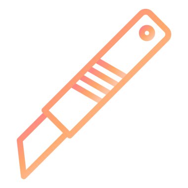 Kesici. Web simgesi basit illüstrasyon