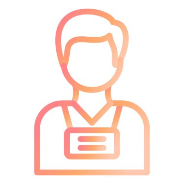 Modern simge vektör illüstrasyonundan şüpheleniliyor 