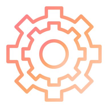 ayarlar modern simge vektör illüstrasyonu 