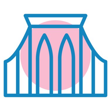 Moda. Web simgesi basit illüstrasyon