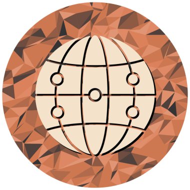 seo modern simgesinin vektör illüstrasyonu