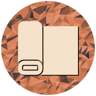 kitap simgesi vektör illüstrasyonu