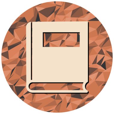 kitap simgesi vektör illüstrasyonu