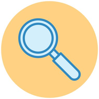 Ara. Web simgesi basit illüstrasyon