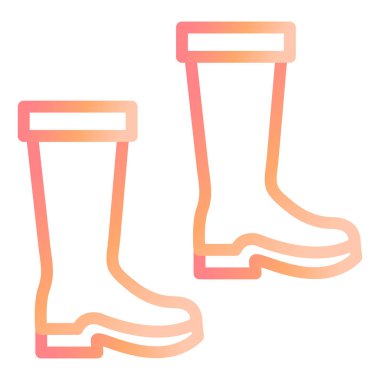 Balıkçı Botları modern simge vektör resimlemesi 