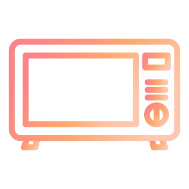 fırın modern simge vektör illüstrasyonu 