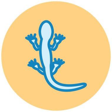 Balık. Web simgesi basit illüstrasyon