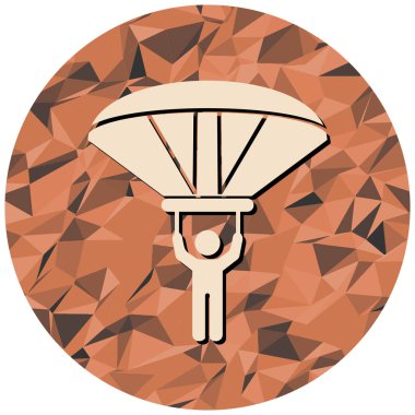 Elinde top tutan bir adamın vektör çizimi