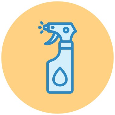 Sprey. Web simgesi basit illüstrasyon