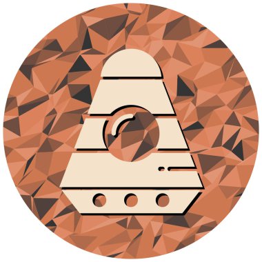 lamba simgesi, vektör illüstrasyonu basit tasarım