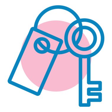 ikon vektör illüstrasyonunu kilitle