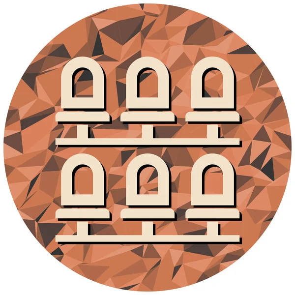 Yeni yıl için bir arkaplan vektör illüstrasyonu