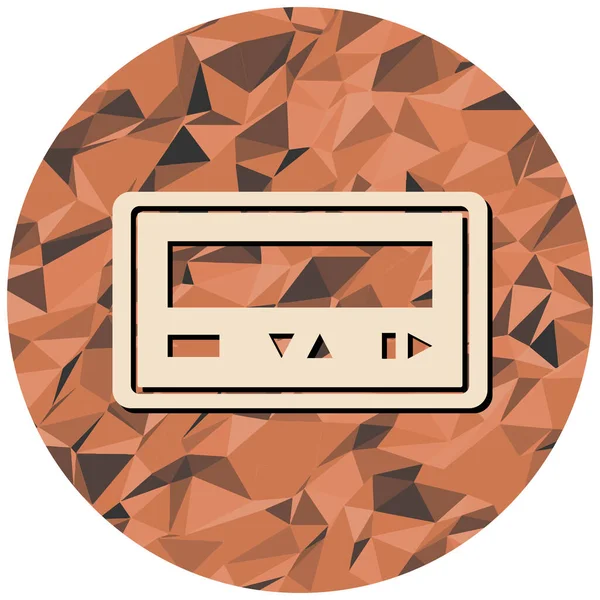 Basit vektör illüstrasyonu, web simgesi 