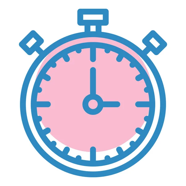 Stopwatch Pictogram Vector Illustratie — Stockvector