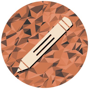 kalem simgesi vektör illüstrasyonu