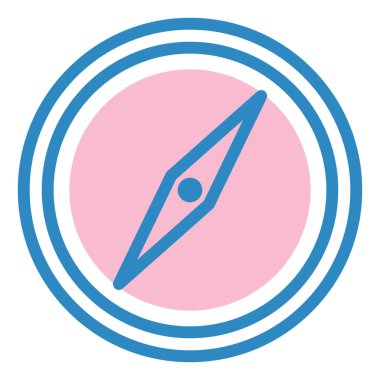 Pusula simgesi vektör resimlemesi