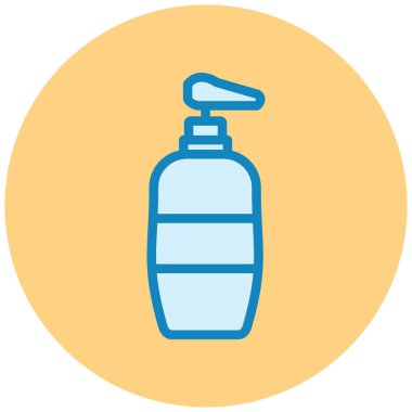 Su. Web simgesi basit illüstrasyon