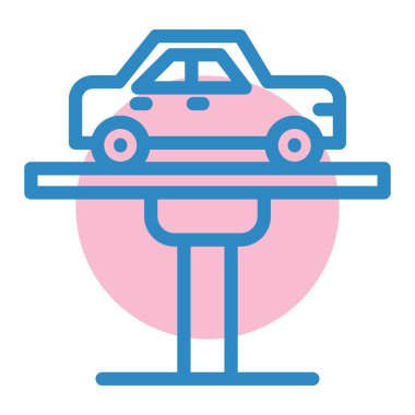 Araba tamiri. Web simgesi