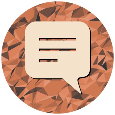 Sohbet balonu Web simgesi