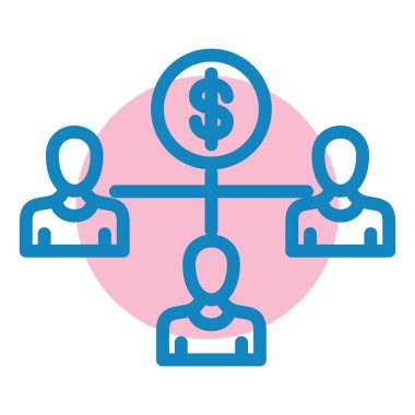 iş yönetimi dairesi simgesi