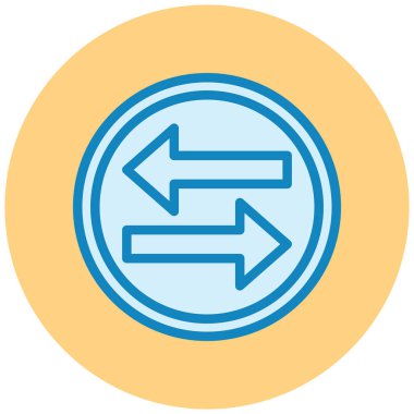 Okların vektör illüstrasyonu modern simge