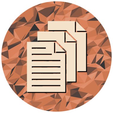 dosya biçimi simgesi, vektör illüstrasyonu