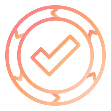 Değer Zinciri modern simge vektör çizimi 