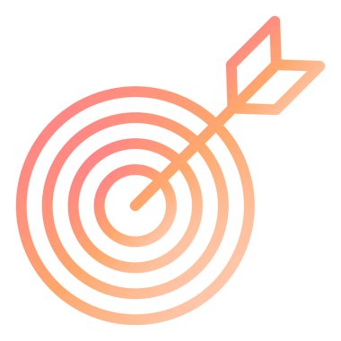 Modern simge vektör resimlemesini hedefle 