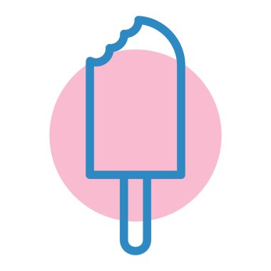 Dondurma. Basit resimleme